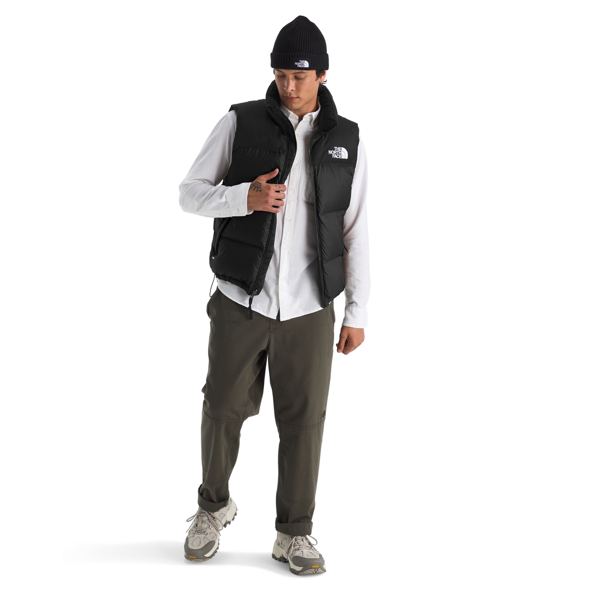 Men's 1996 Retro Nuptse Vest In TNF Black