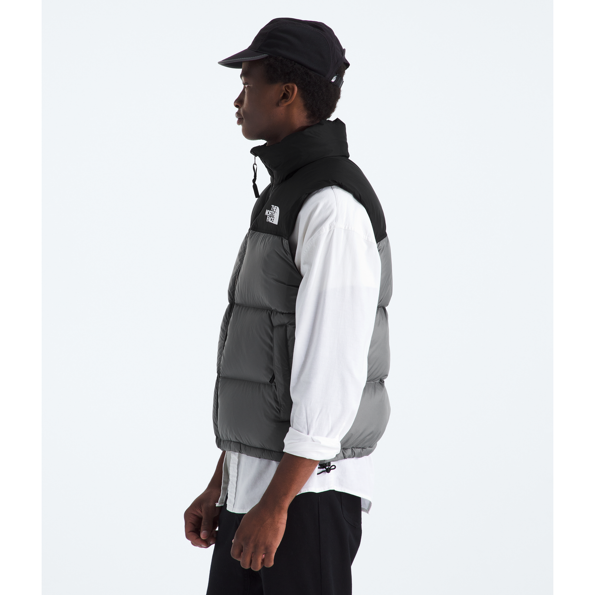 Men's 1996 Retro Nuptse Vest In Smoked Pearl