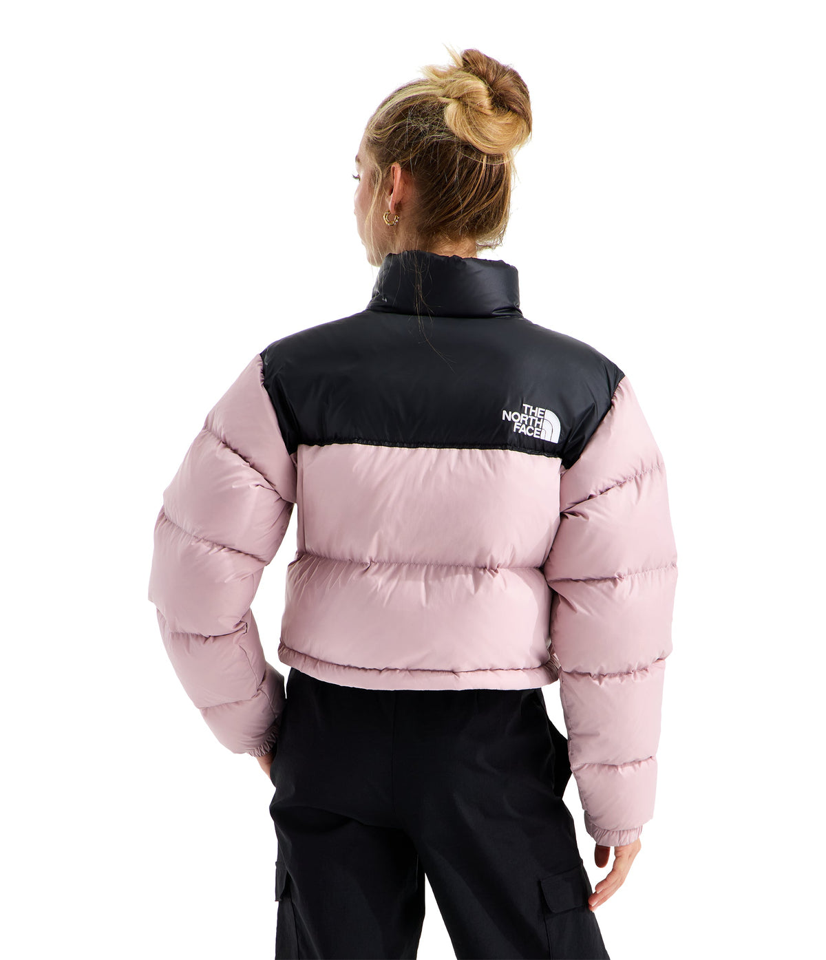 Women’s Nuptse Short Jacket in Pink