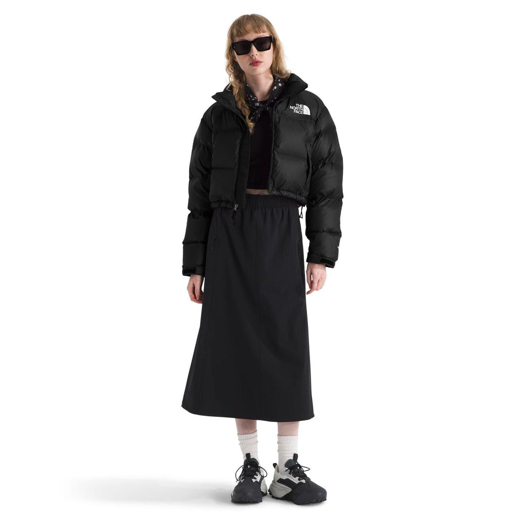 Women’s Nuptse Short Jacket in TNF Black