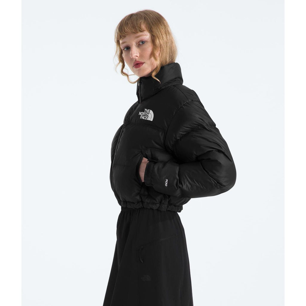Women’s Nuptse Short Jacket in TNF Black