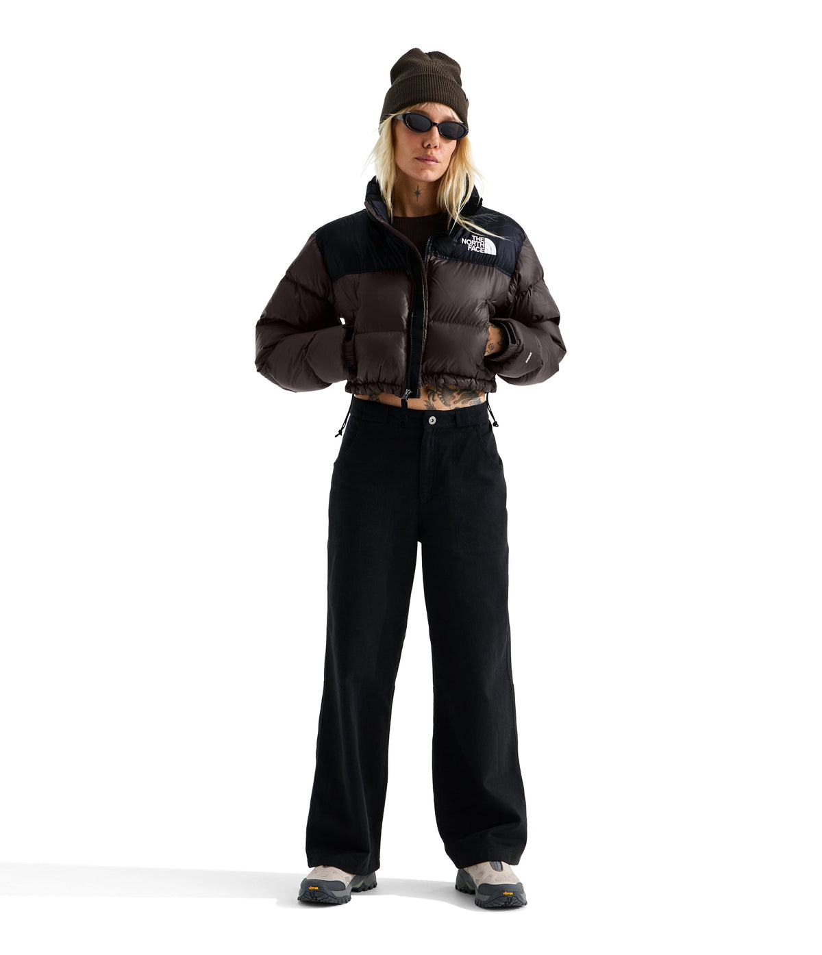 Women’s Nuptse Short Jacket in Dark Chestnut