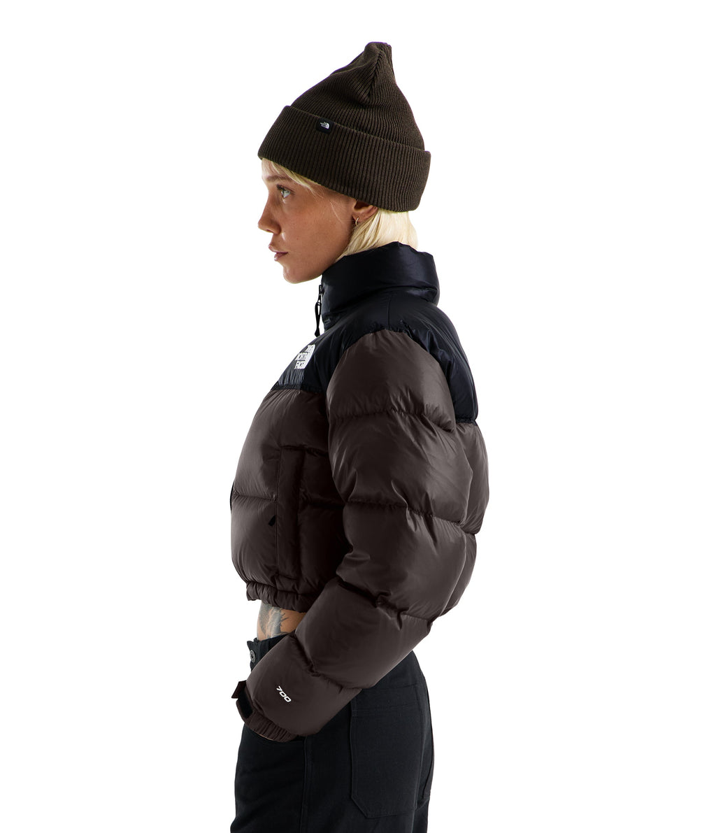 Women’s Nuptse Short Jacket in Dark Chestnut